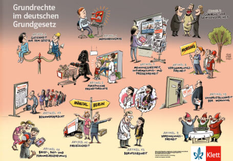 Gratis-Download: Plakat inklusive Arbeitsmaterial zum Thema Grundrechte