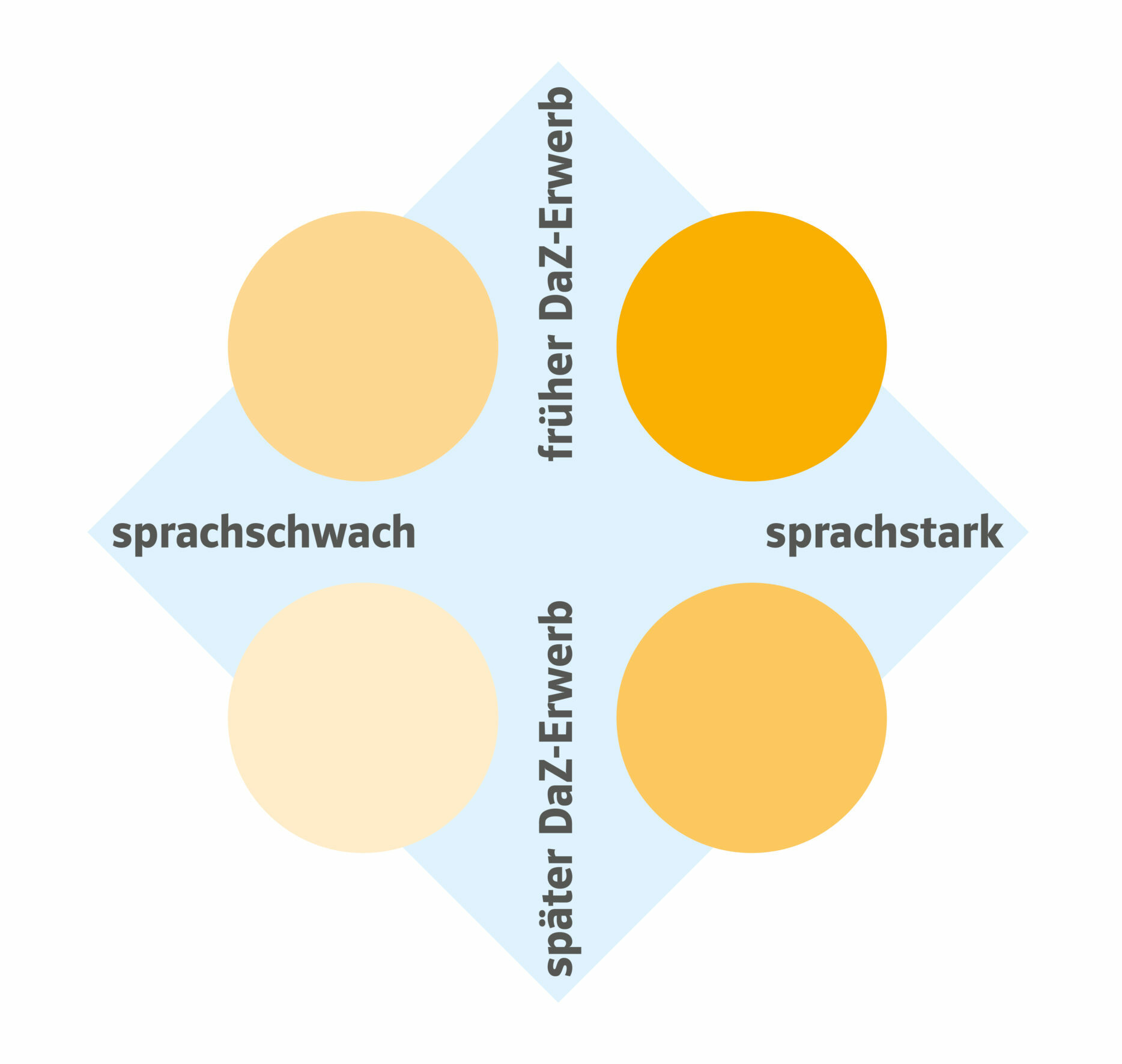 Grafik Spracherwerb DaZ