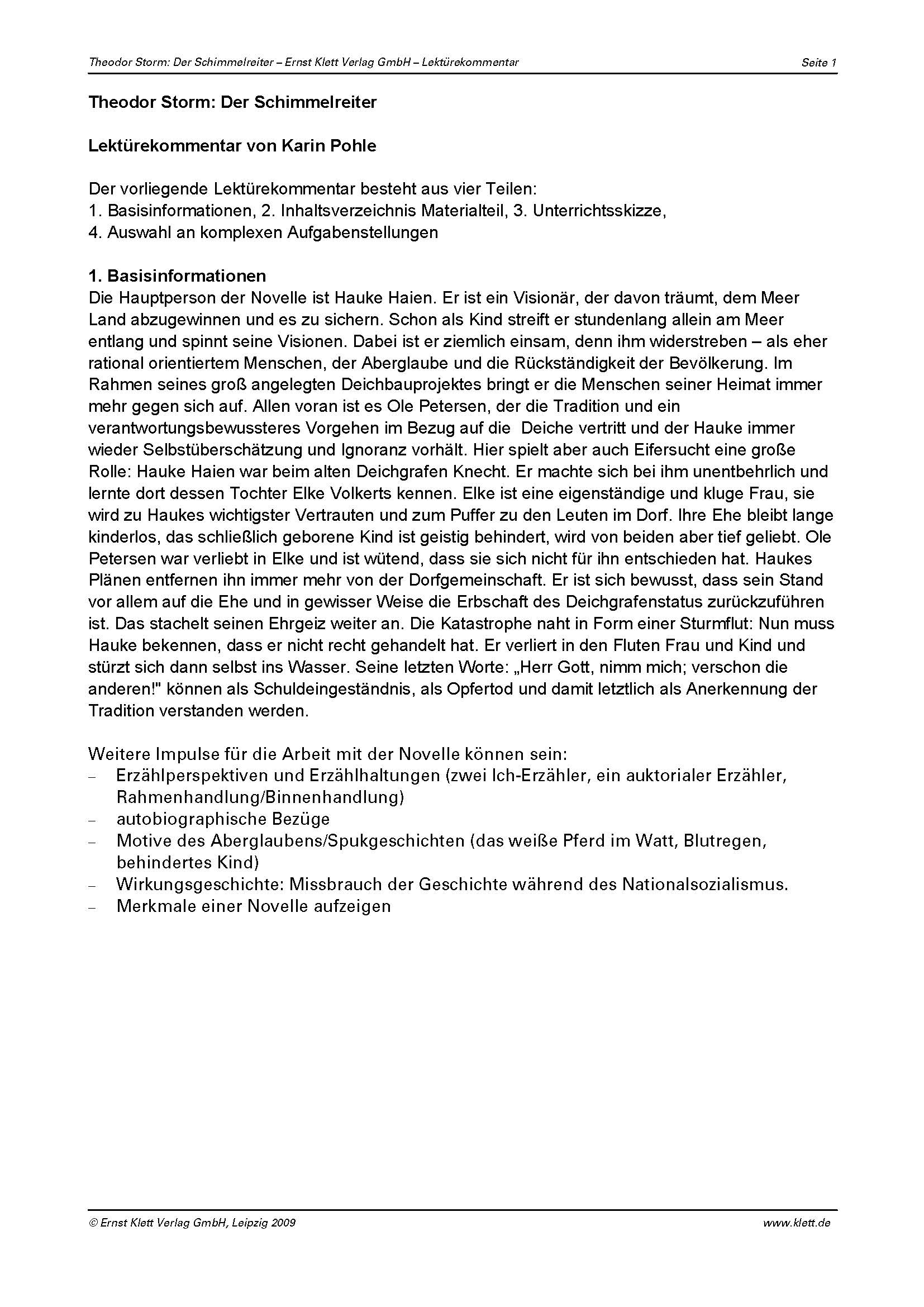 Der Schimmelreiter