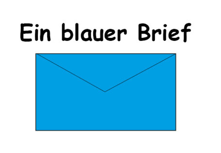 blauer Brief