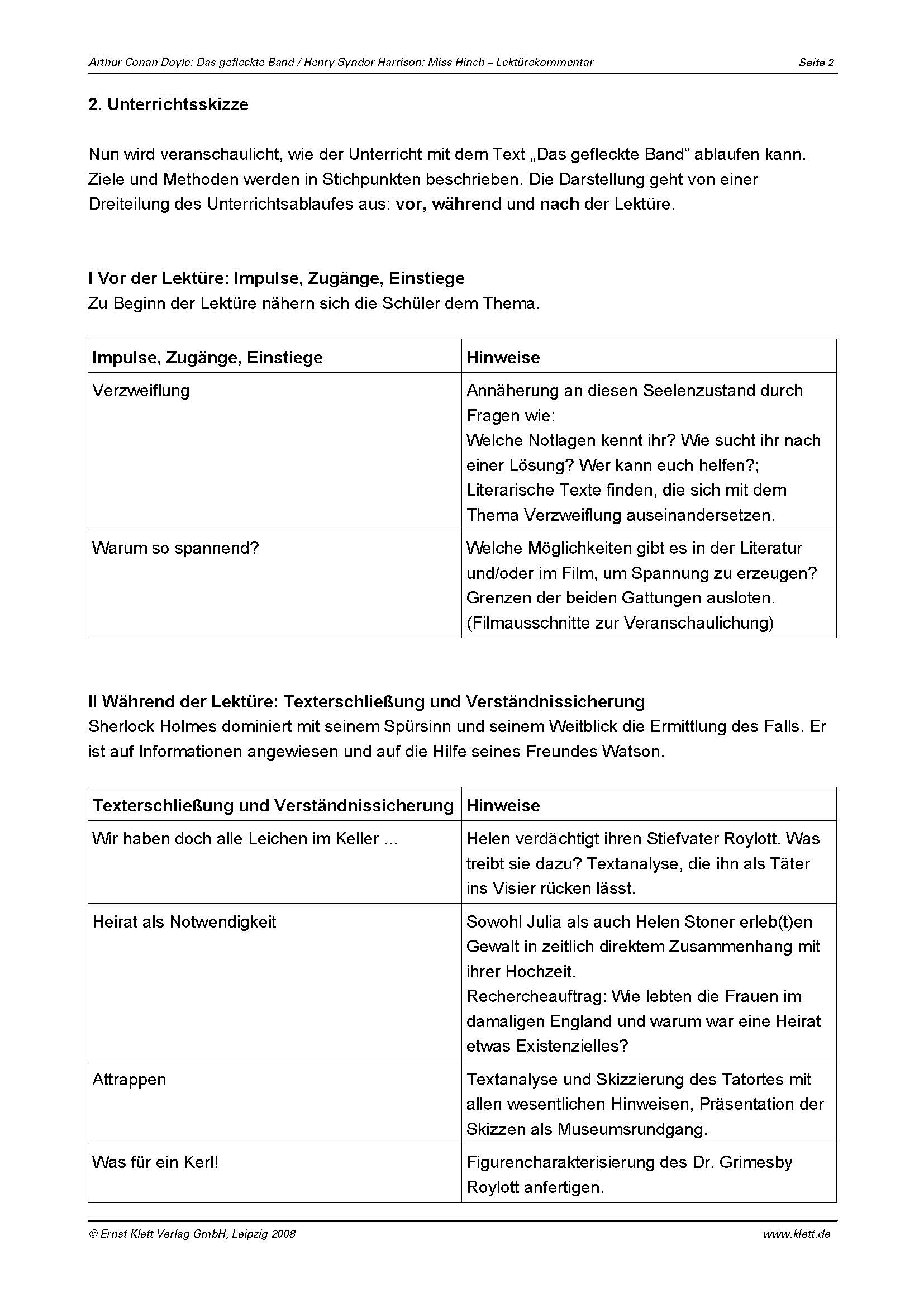 Das gefleckte Band 2
