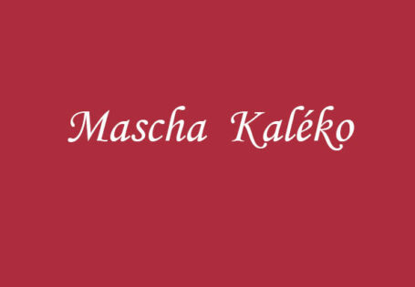 Beitragsbild Mascha Kaleko
