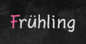 Beispielwort an Tafel