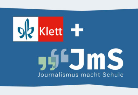 Journalismus trifft Schule: JmS und Klett zusammen für Demokratiebildung